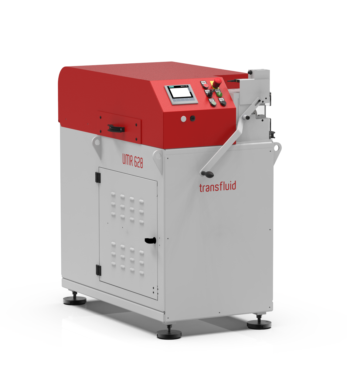 Rohrumformmaschine t form FLARELINE 28 von transfluid zur präzisen Umformung von Metallrohren.